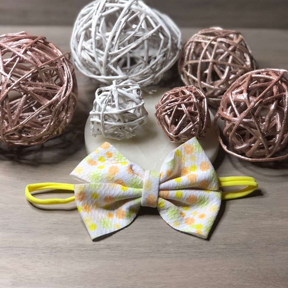 BOW HEADBANDS!! Set of 10 infant bow headbands 🌈 - Picture 5 of 10